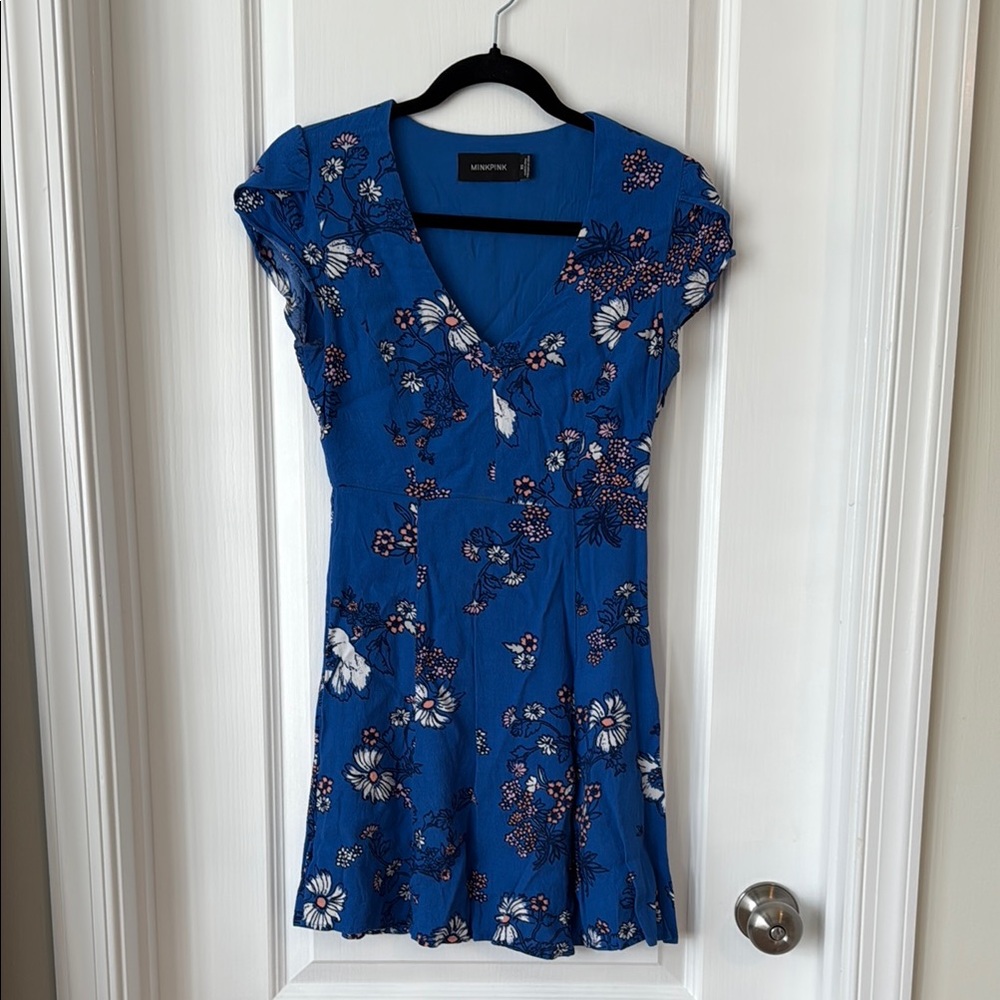 Minkpink floral mini dress
